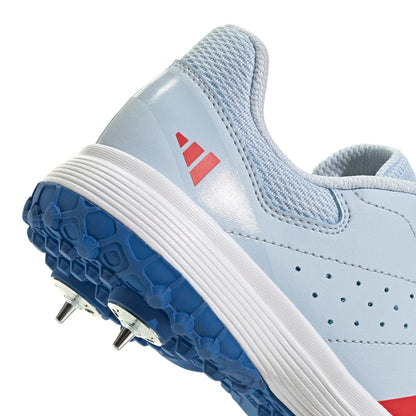 Adidas Howzat Spike Junior Cricket Shoes - Crystal Sky 2026
