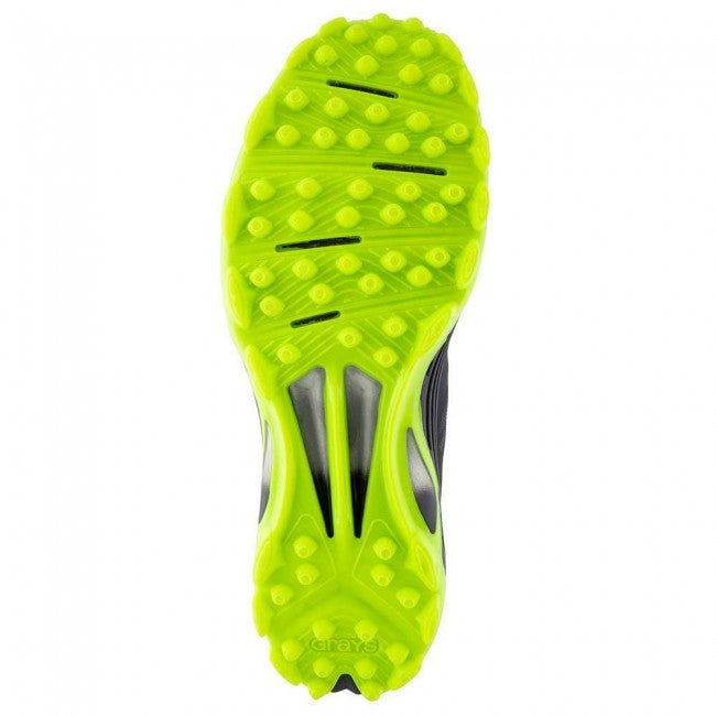 Grays Burner Pro Hockey Shoes Black-Fluo Yellow