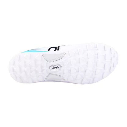 Kookaburra KC 3.0 Cricket Rubber Shoes - White-Aqua (2024)
