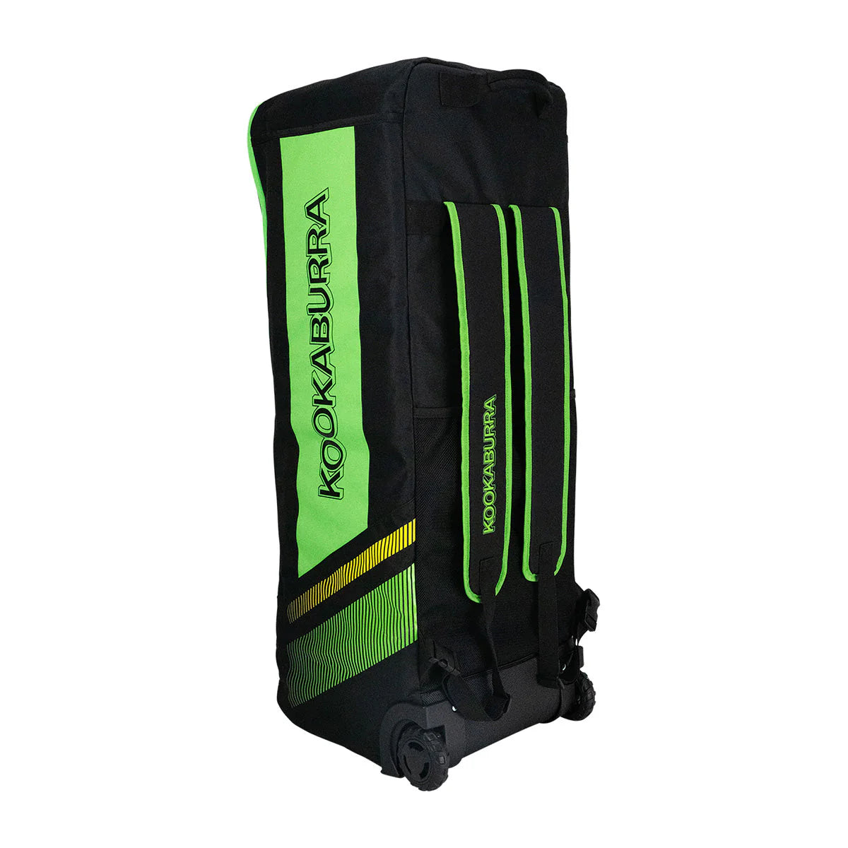 Kookaburra WD4000 Wheelie Duffle Bag 2026 (Black-Green)