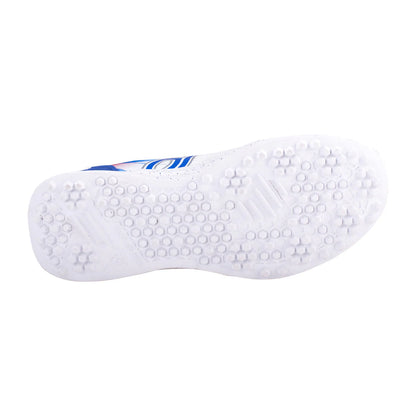 Kookaburra KC 1.0 Rubber Cricket Shoes - White/Blue/Red (2026)