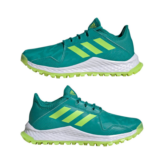 Adidas Hockey Youngstar Junior Hockey Shoes - Green (2024/25)