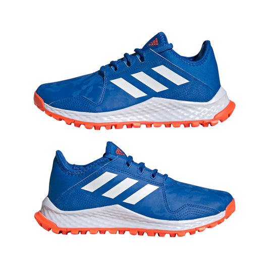 Adidas Hockey Youngstar Junior Hockey Shoes - Royal Blue (2024/25)