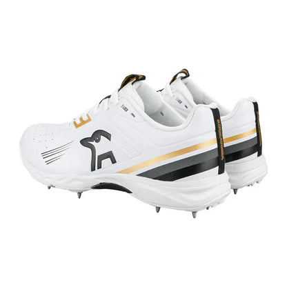 Kookaburra KC 3.0 Junior Cricket Spikes - Gold-Black (2025)
