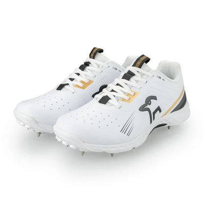 Kookaburra KC 3.0 Junior Cricket Spikes - Gold-Black (2025)