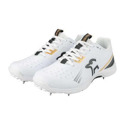 Kookaburra KC 3.0 Junior Cricket Spikes - Gold-Black (2025)