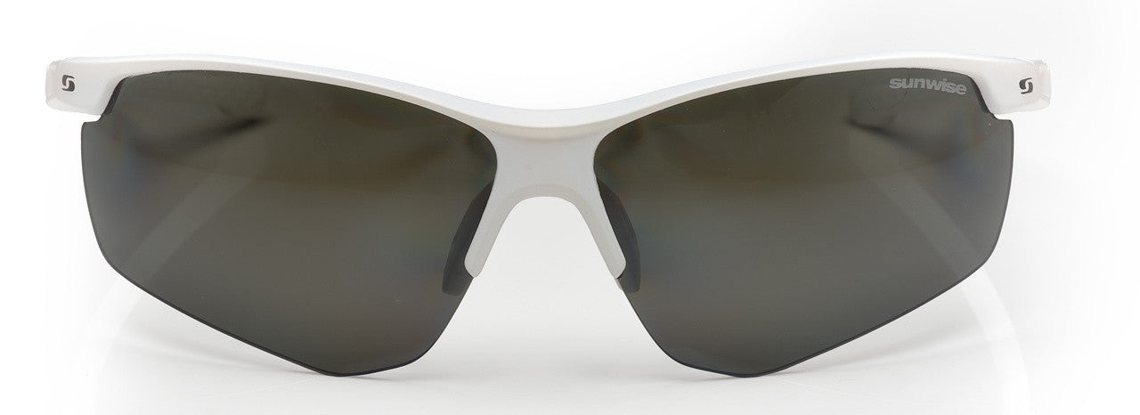 Sunwise Pace Sunglasses with Polarised Lens - White
