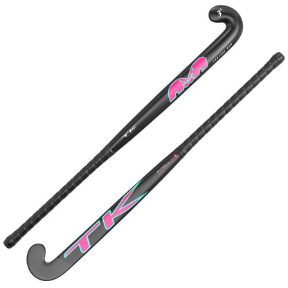 TK 3.5 Control Bow Hockey Stick - Black/Pink (2023/2024)