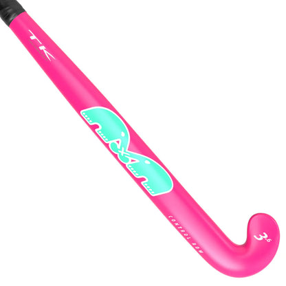 TK 3.6 Control Bow Hockey Stick - Pink/Aqua (2023/2024)