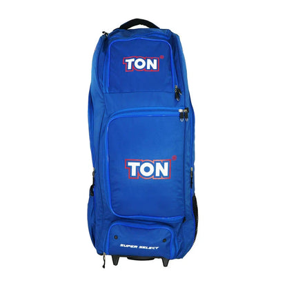 Ton Cricket Super Select Blue Wheelie Duffle Bag
