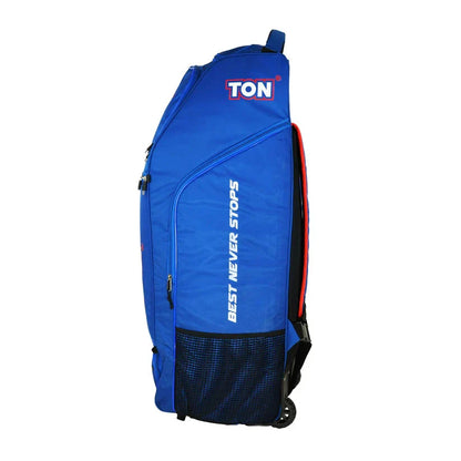 Ton Cricket Super Select Blue Wheelie Duffle Bag