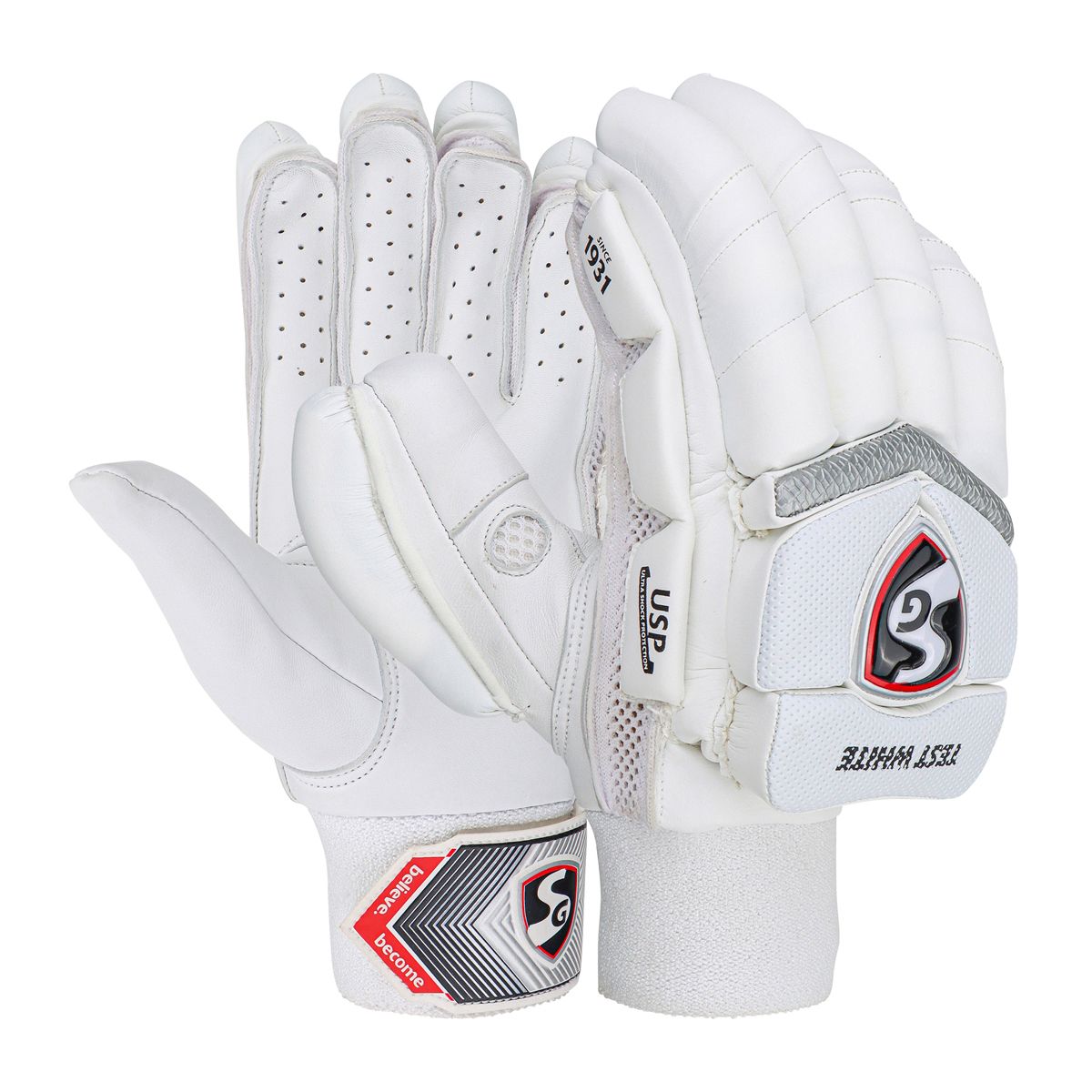 SG Test White Batting Gloves 2026
