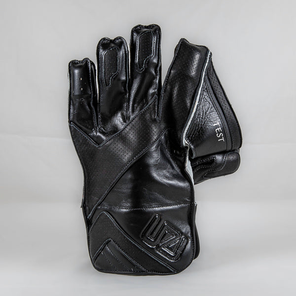 UZI Test Wicket Keeping Gloves 2024 - Black