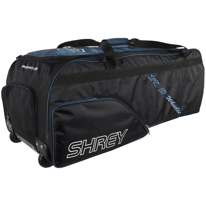 Shrey Pro Wheelie Bag - Black/Blue