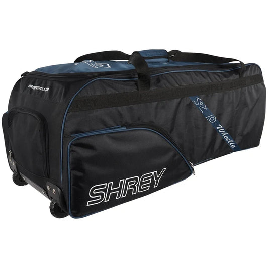 Shrey Pro Wheelie Bag - Black/Blue