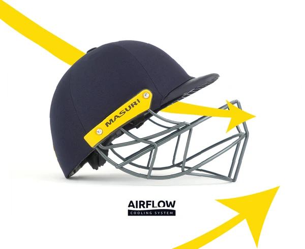 Masuri T line Steel Cricket Helmet (Prefitted Stemguard)