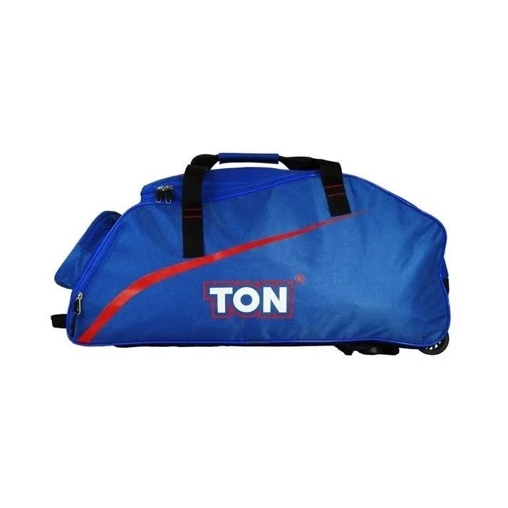 Ton Cricket Medium Blue Wheelie Duffle Bag