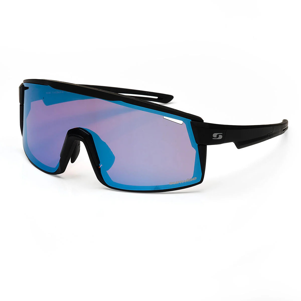 Sunwise Vivid Black with Cricket Lens and Anti Fog
