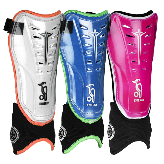 Kookaburra Energy Hockey Shin Guard (White)