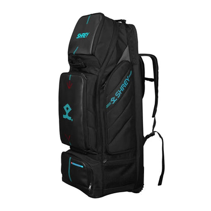 Shrey Meta Duffle Wheelie 120 Bag - Black