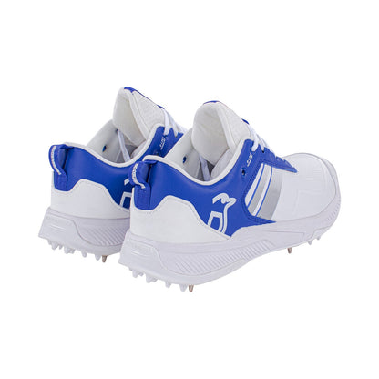 Kookaburra KC 1.0 Cricket Spikes - White-Royal