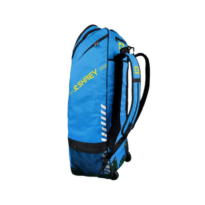 Shrey Legacy Duffle Wheelie 80 Cricket Bag - Blue