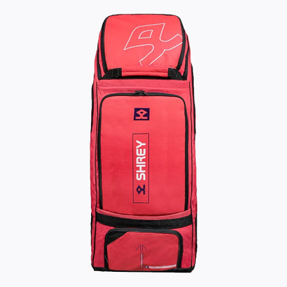 Shrey Legacy Duffle Wheelie 80 Cricket Bag - Red