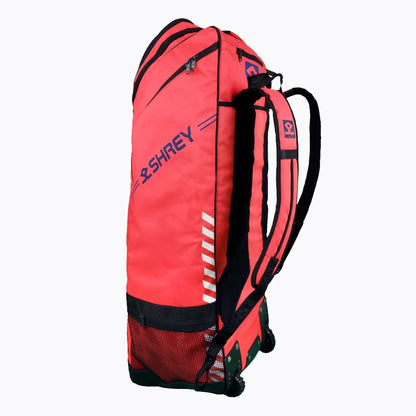 Shrey Legacy Duffle Wheelie 80 Cricket Bag - Red