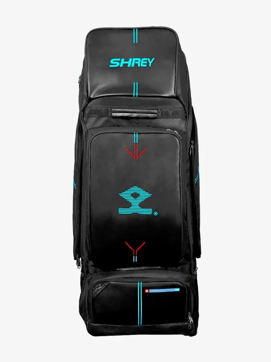 Shrey Meta Duffle Wheelie 120 Bag - Black