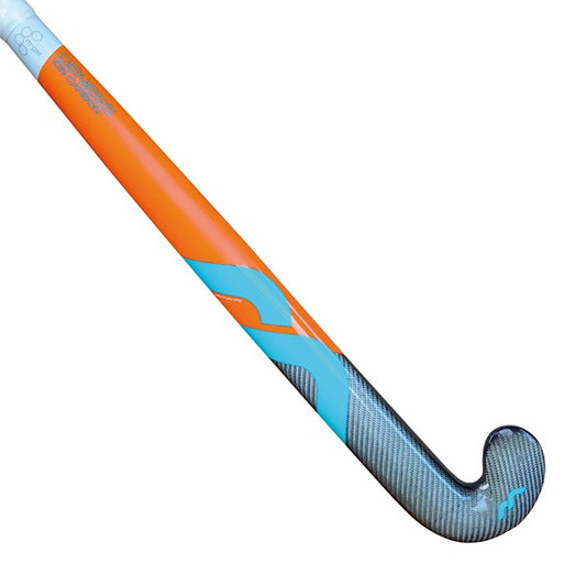 Mercian Genesis 0.2 Junior Hockey Stick - Silver-Orange