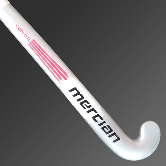 Mercian Genesis 0.4 White Hot Junior Wooden Hockey Stick