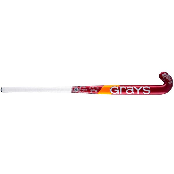 Grays GR 7000 Jumbow Hockey Stick (Red- Silver)