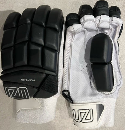 UZI Players Black Batting Gloves 2023