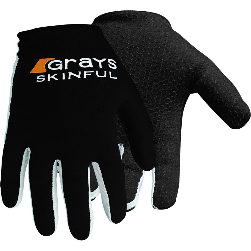 Grays Skinful Hockey Gloves- Black