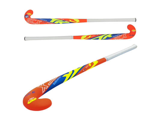 TK SCX 3 Junior Hockey Stick - Orange-Blue-Lime